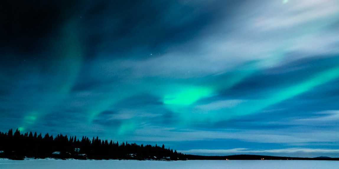 Aurora Borealis bei Kiruna