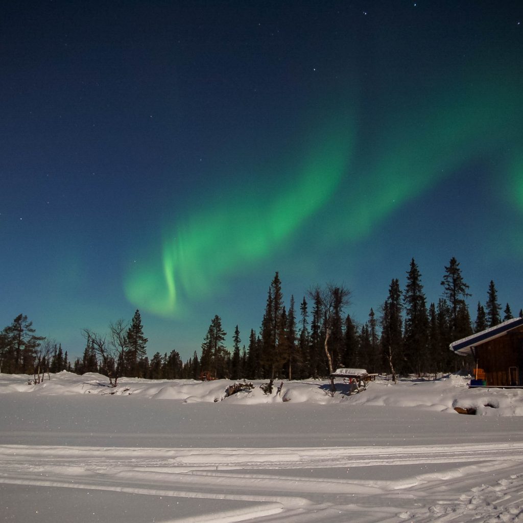Aurora Borealis bei Kiruna