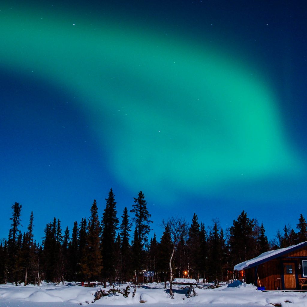 Aurora Borealis bei Kiruna
