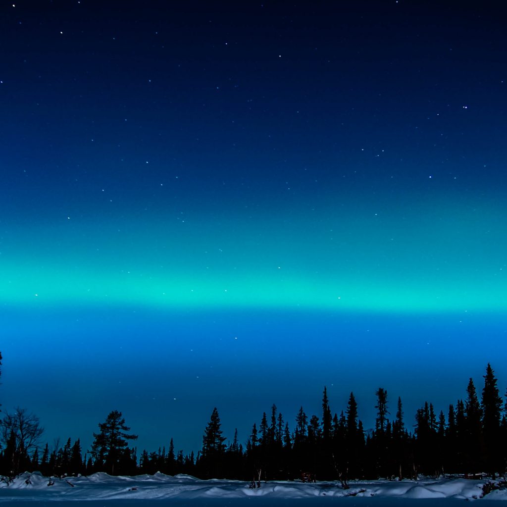 Aurora Borealis bei Kiruna