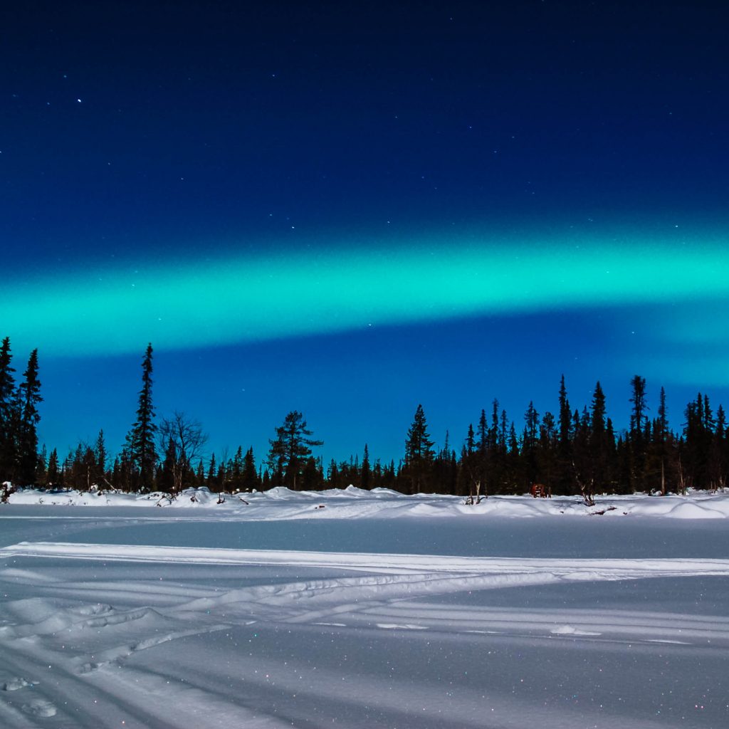 Aurora Borealis bei Kiruna