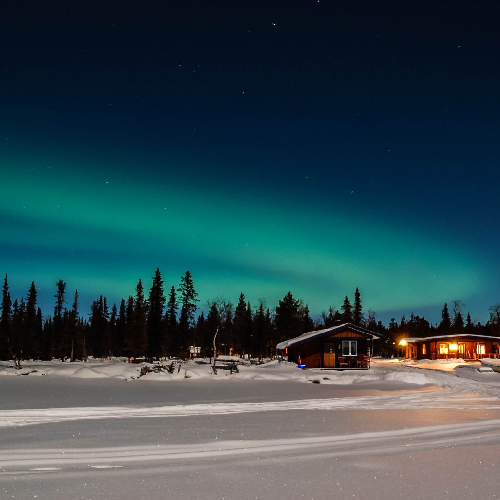 Aurora Borealis bei Kiruna