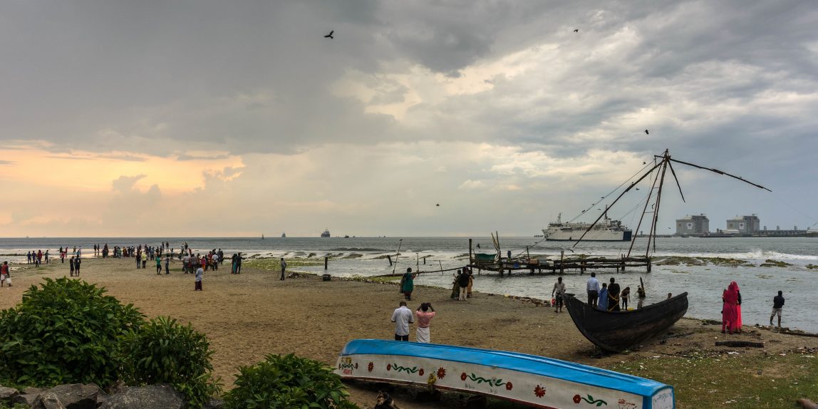 Kerala - am Strand von Kochi