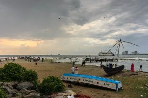 Kerala - am Strand von Kochi