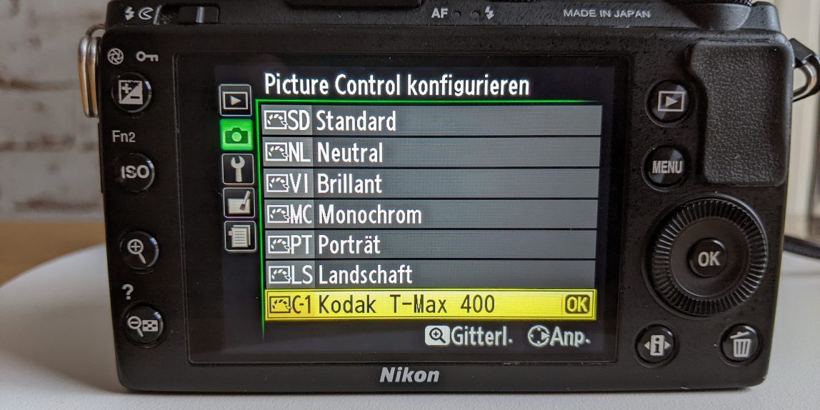 Nikon Picture Controls