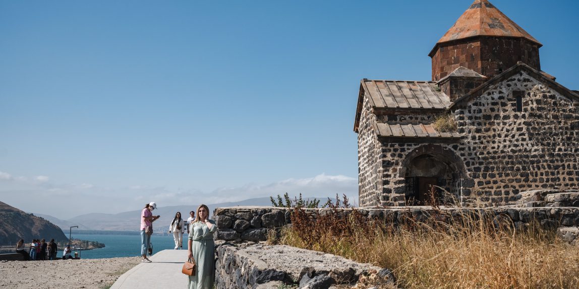 Kloster Sewanawank am Sewansee in Armenien