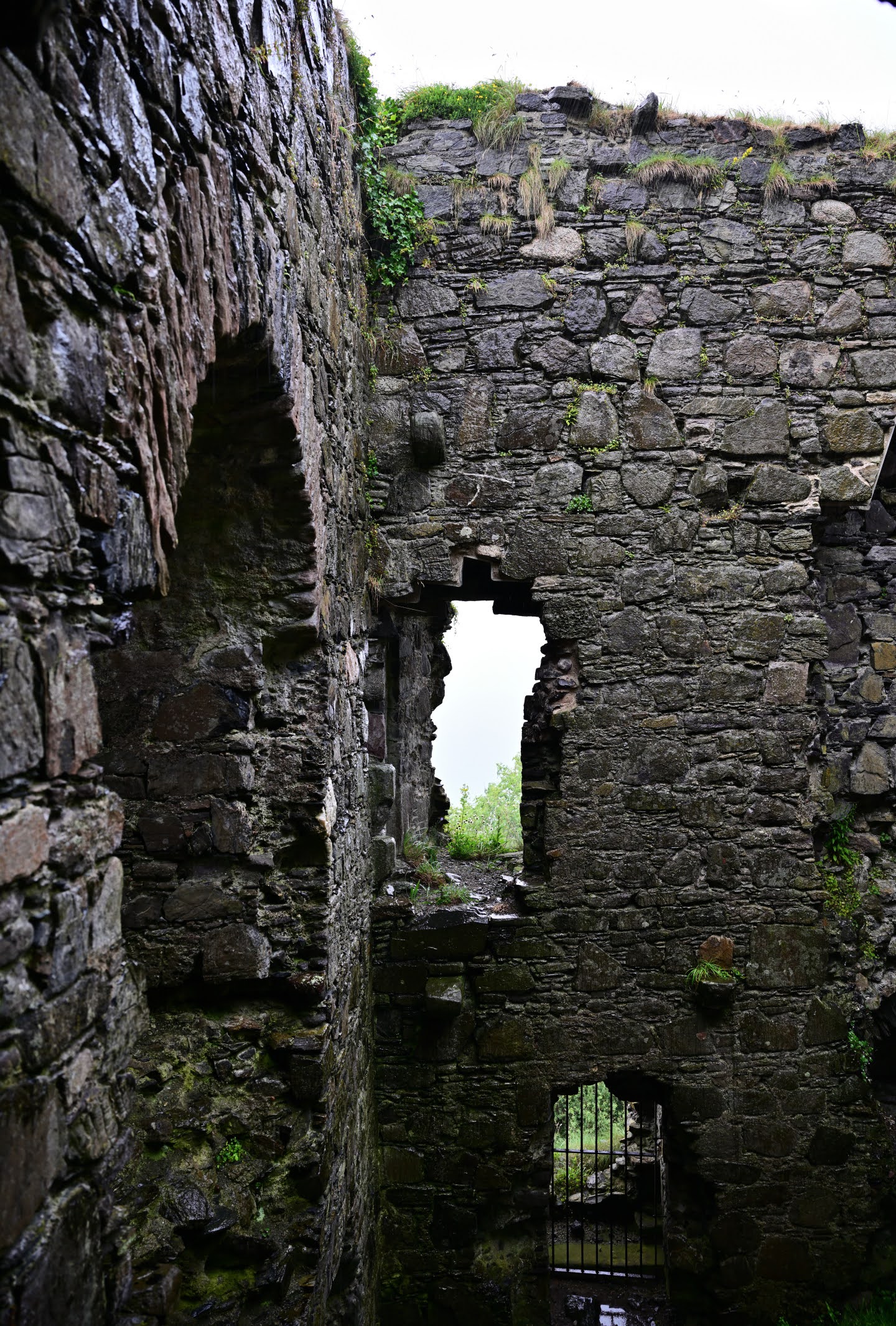Dunollie Castle nördlich von Oban