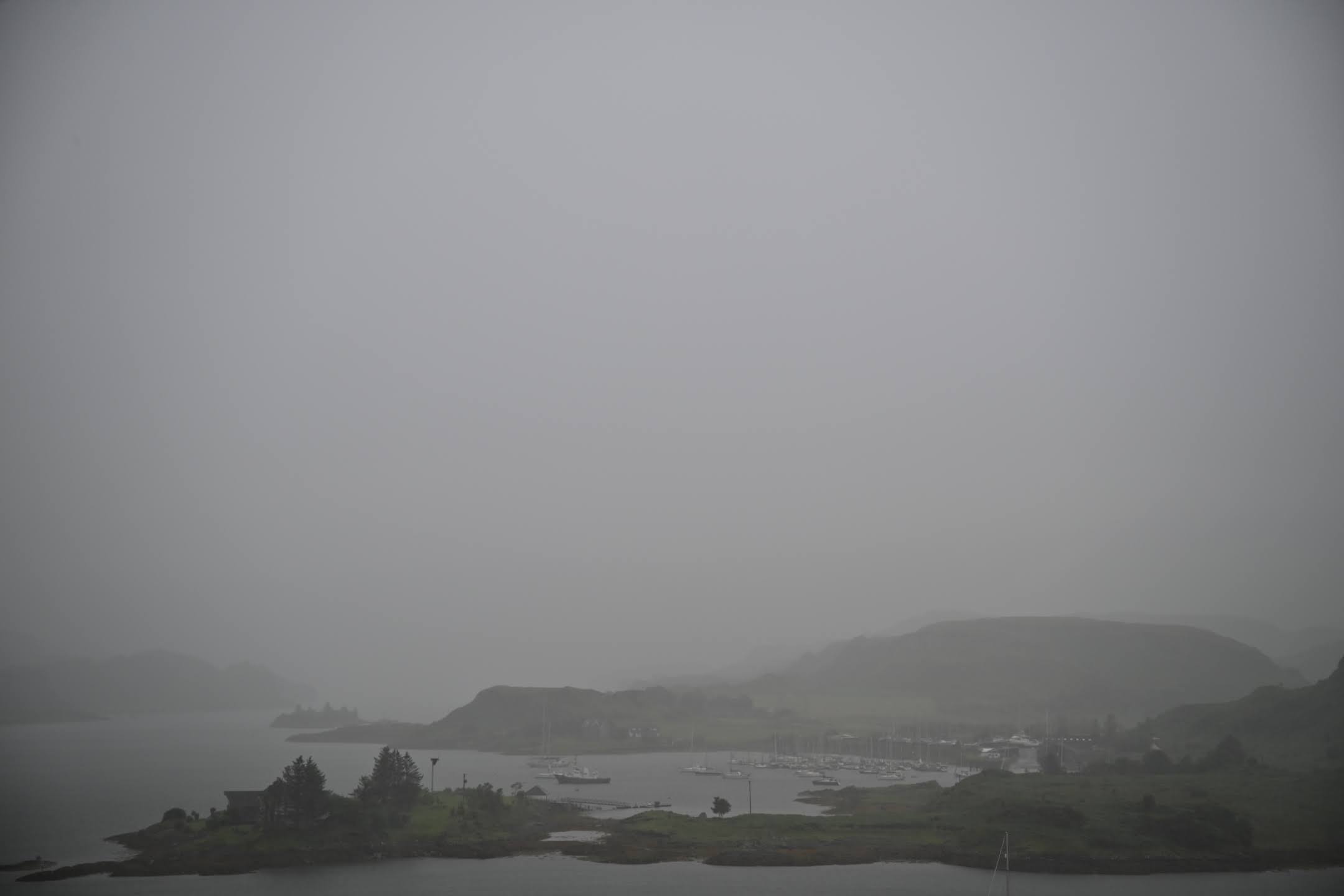 Dunollie Castle nördlich von Oban