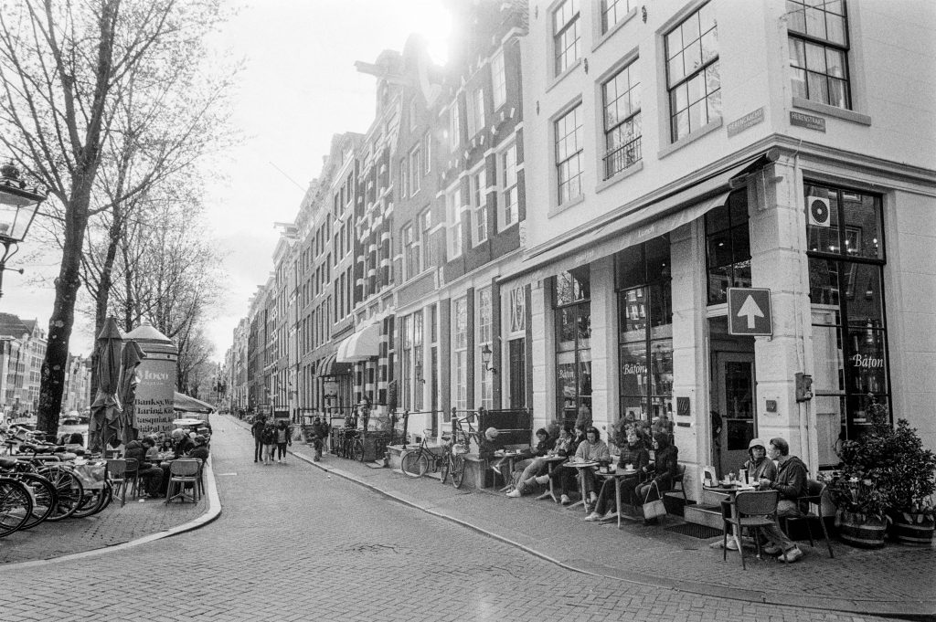 In den Straßen von Amsterdam
